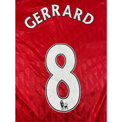 Maillot football vintage Liverpool domicile #8 Gerrard saison 2010-2011 - Adidas - FC Liverpool