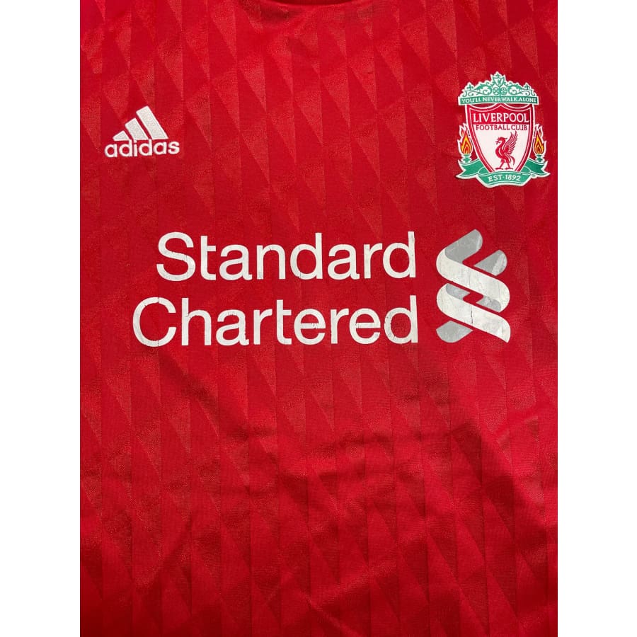 Maillot football vintage Liverpool FC domicile saison 2011 - 2012 - Adidas - FC Liverpool