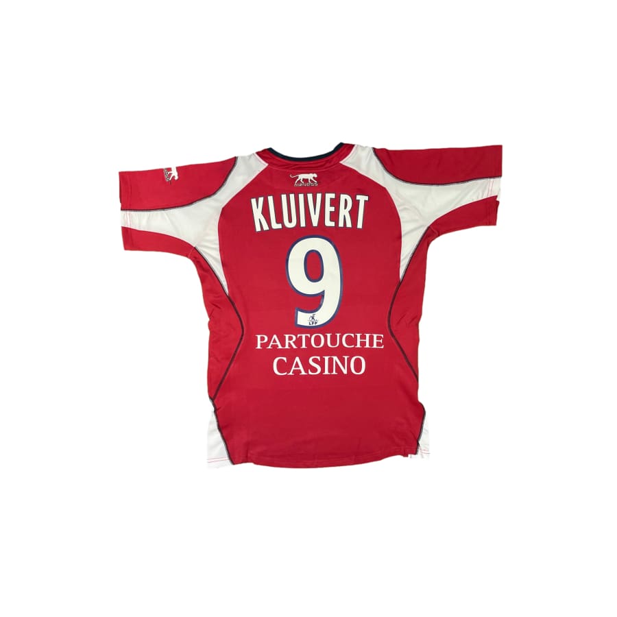 Maillot football vintage LOSC #9 Kluivert domicile saison 2007-2008 - Airness - LOSC