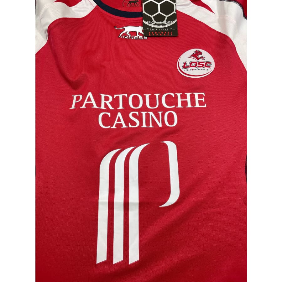 Maillot football vintage LOSC #9 Kluivert domicile saison 2007-2008 - Airness - LOSC