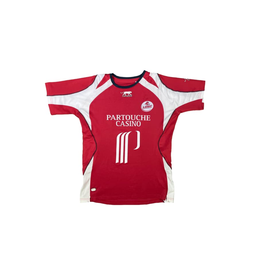 Maillot football vintage LOSC domicile #27 Mirallas saison 2007-2008 - Airness - LOSC