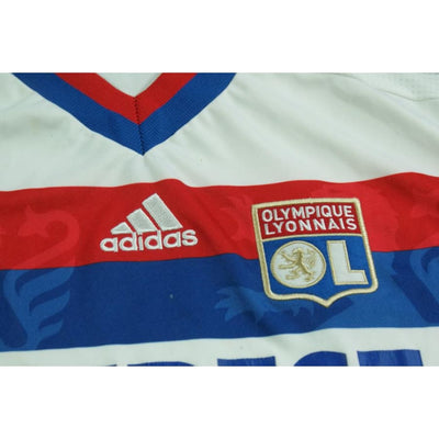 Maillot football vintage Lyon enfant domicile 2010-2011 - Adidas - Olympique Lyonnais