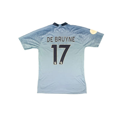Maillot football vintage Manchester City domicile #17 De Bruyne saison - Nike - Manchester City