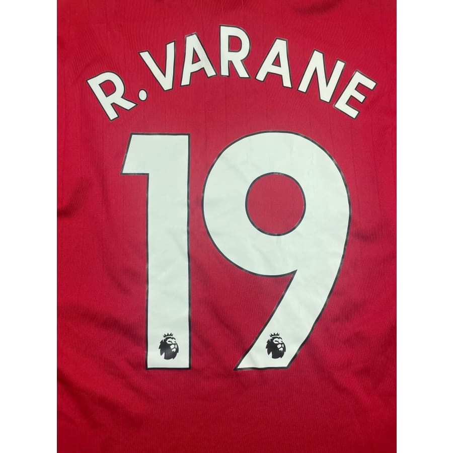 Maillot football vintage Manchester United #19 R.Varane domicile saison - Adidas - Manchester United