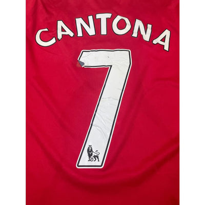 Maillot football vintage Manchester United #7 Cantona domicile saison - Adidas - Manchester United