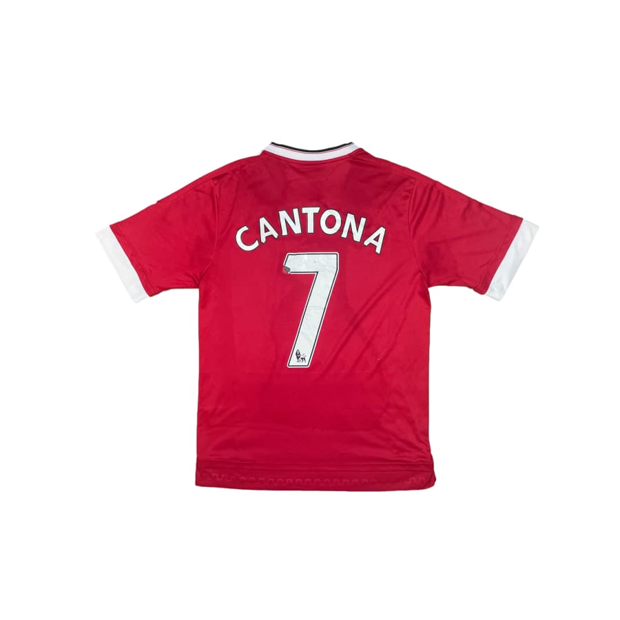 Maillot football vintage Manchester United #7 Cantona domicile saison - Adidas - Manchester United