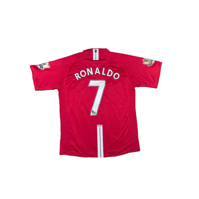 Maillot football vintage Manchester United domicile #7 Ronaldo saison 2008-2009 - Nike - Manchester United
