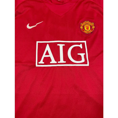Maillot football vintage Manchester United domicile #7 Ronaldo saison 2008-2009 - Nike - Manchester United