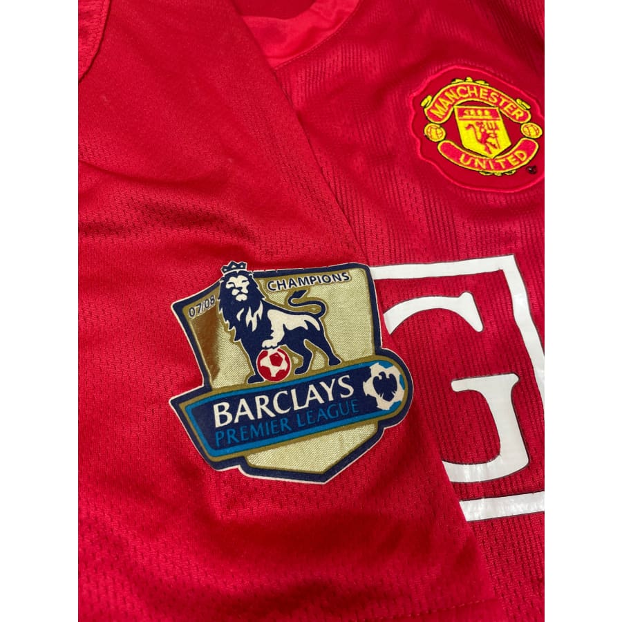 Maillot football vintage Manchester United domicile #7 Ronaldo saison 2008-2009 - Nike - Manchester United