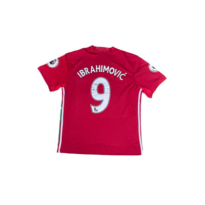 Maillot football vintage Manchester United domicile #9 Ibrahimovic saison 2016-2017 - Adidas - Manchester United