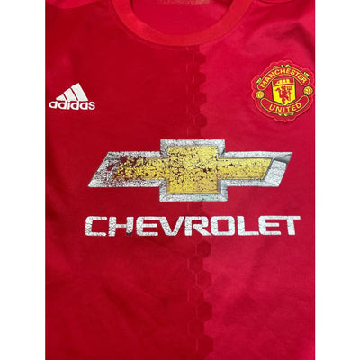 Maillot football vintage Manchester United domicile #9 Ibrahimovic saison 2016-2017 - Adidas - Manchester United