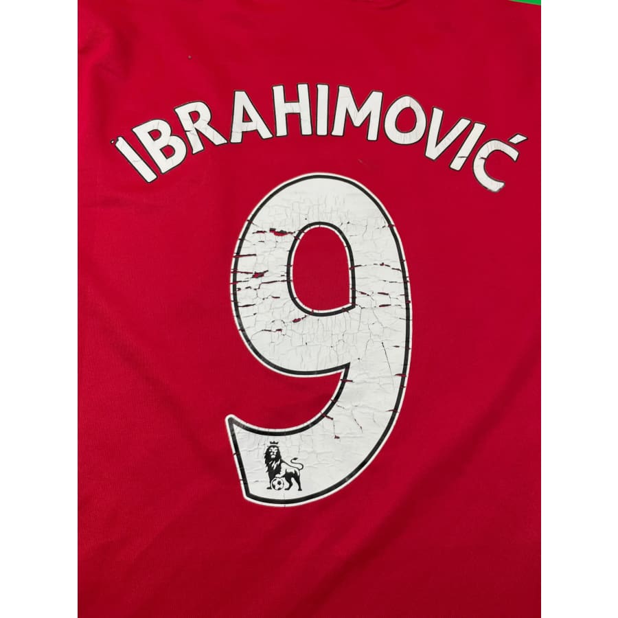 Maillot football vintage Manchester United domicile #9 Ibrahimovic saison 2016-2017 - Adidas - Manchester United