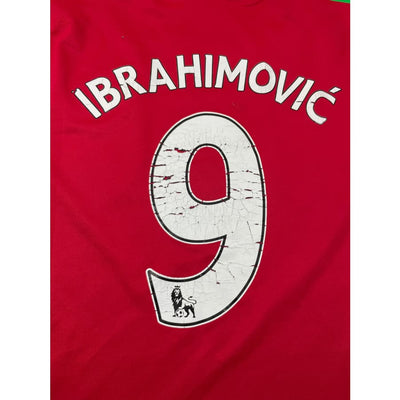 Maillot football vintage Manchester United domicile #9 Ibrahimovic saison 2016-2017 - Adidas - Manchester United