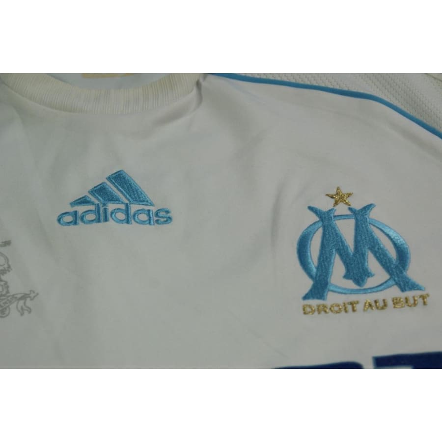 Maillot football vintage Marseille domicile 2008-2009 - Adidas - Olympique de Marseille