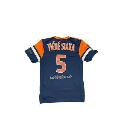 Maillot football vintage Montpellier domicile #5 Tiéné Siaka saison 2013-2014 - Nike - Montpellier Hérault SC