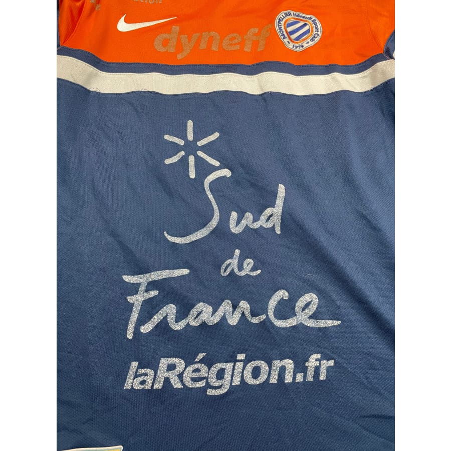 Maillot football vintage Montpellier domicile #5 Tiéné Siaka saison 2013-2014 - Nike - Montpellier Hérault SC