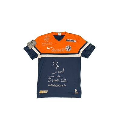 Maillot football vintage Montpellier domicile #5 Tiéné Siaka saison 2013-2014 - Nike - Montpellier Hérault SC