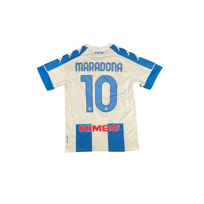Maillot football vintage Naples domicile #10 Maradona saison - Kappa - Naples