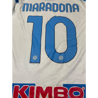 Maillot football vintage Naples domicile #10 Maradona saison - Kappa - Naples