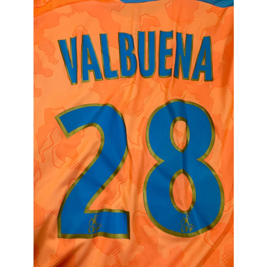 Maillot football vintage Olympique de Marseille #28 Valbuena third saison 2007-2008 - Adidas - Olympique de Marseille