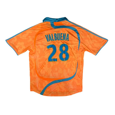 Maillot football vintage Olympique de Marseille #28 Valbuena third saison 2007-2008 - Adidas - Olympique de Marseille