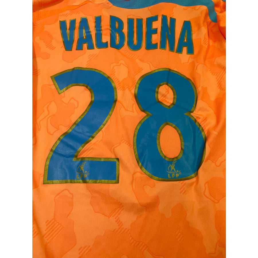 Maillot football vintage Olympique de Marseille #28 Valbuena third saison 2008-2009 - Adidas - Olympique de Marseille