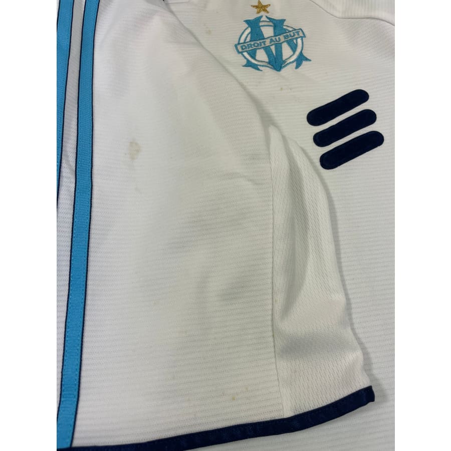 Maillot football vintage Olympique de Marseille #7 Pires saison 1998-1999 - Adidas - Olympique de Marseille