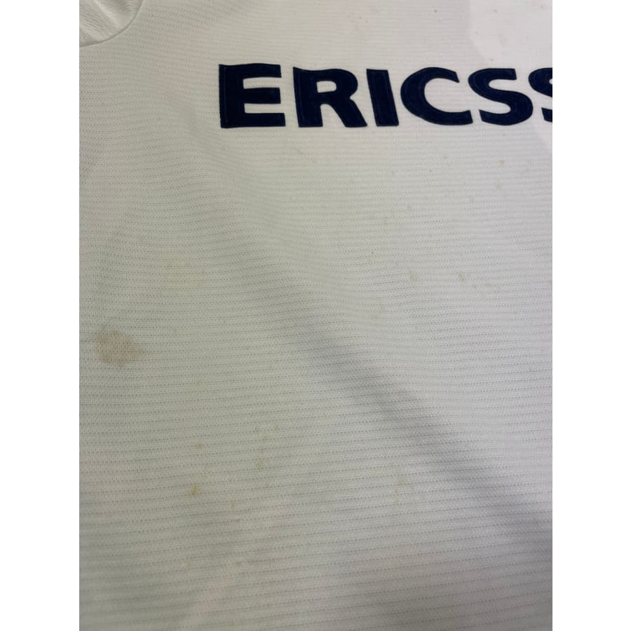Maillot football vintage Olympique de Marseille #7 Pires saison 1998-1999 - Adidas - Olympique de Marseille