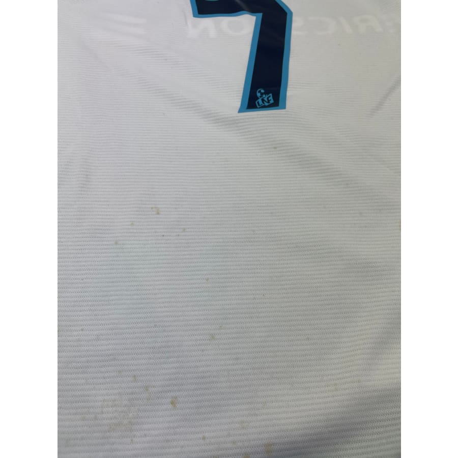Maillot football vintage Olympique de Marseille #7 Pires saison 1998-1999 - Adidas - Olympique de Marseille