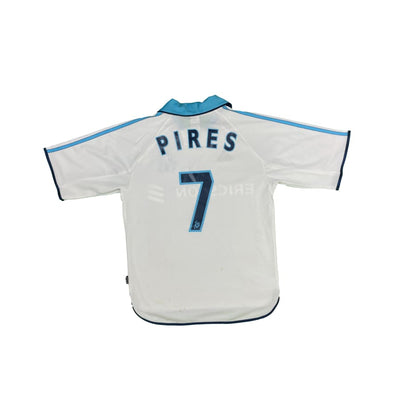 Maillot football vintage Olympique de Marseille #7 Pires saison 1998-1999 - Adidas - Olympique de Marseille