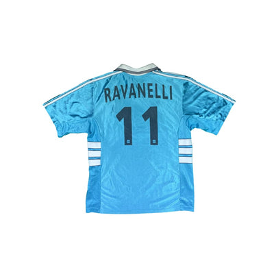 Maillot football vintage Olympique de Marseille domicile #11 Ravanelli saison 1998-1999 - Adidas - Olympique de Marseille