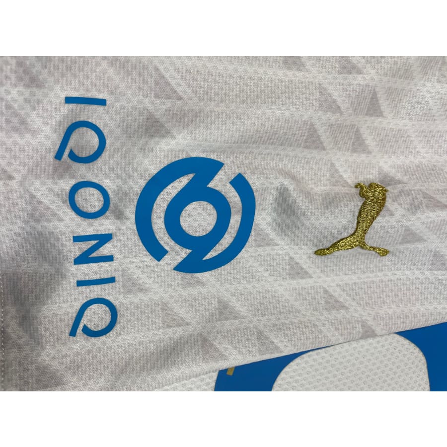 Maillot football vintage Olympique de Marseille domicile #19 Milik saison 2020 - 2021 - Puma - Olympique de Marseille