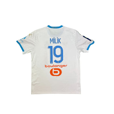 Maillot football vintage Olympique de Marseille domicile #19 Milik saison 2020 - 2021 - Puma - Olympique de Marseille