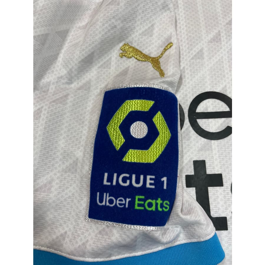 Maillot football vintage Olympique de Marseille domicile #19 Milik saison 2020 - 2021 - Puma - Olympique de Marseille