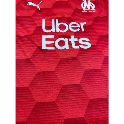 Maillot football vintage Olympique de Marseille Gardien #30 Mandanda saison 2020 - 2021 - Puma