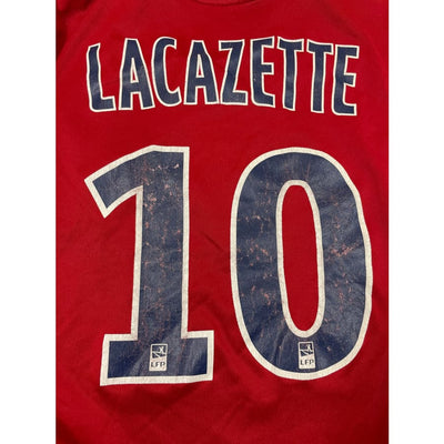 Maillot football vintage Olympique Lyonnais #10 Lacazette extérieur saison 2013-2014 - Adidas - Olympique Lyonnais