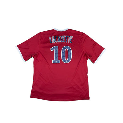Maillot football vintage Olympique Lyonnais #10 Lacazette extérieur saison 2013-2014 - Adidas - Olympique Lyonnais