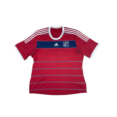 Maillot football vintage Olympique Lyonnais #10 Lacazette extérieur saison 2013-2014 - Adidas - Olympique Lyonnais
