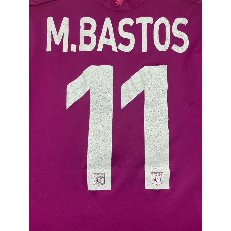 Maillot football vintage Olympique Lyonnais #11 M.Bastos third saison - Adidas - Olympique Lyonnais