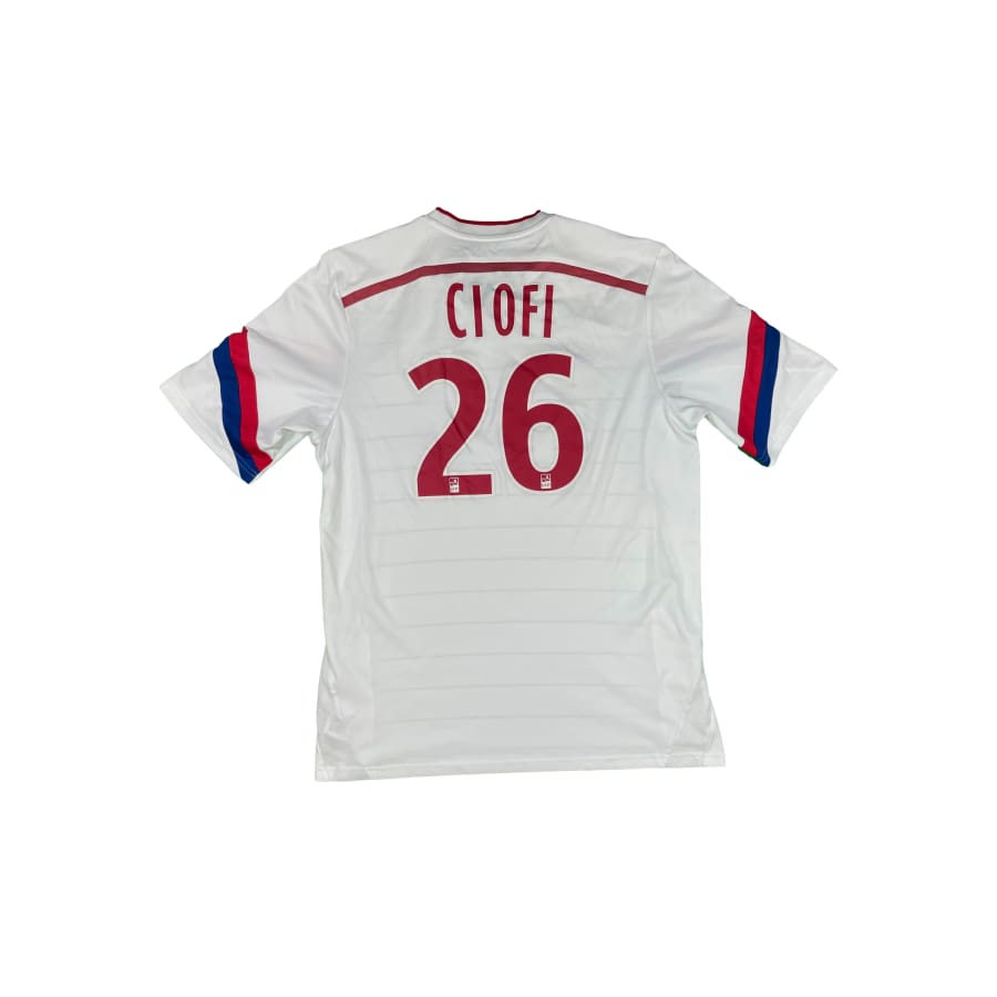 Maillot football vintage Olympique Lyonnais #26 Ciofi domicile saison 2014-2015 - Adidas - Olympique Lyonnais