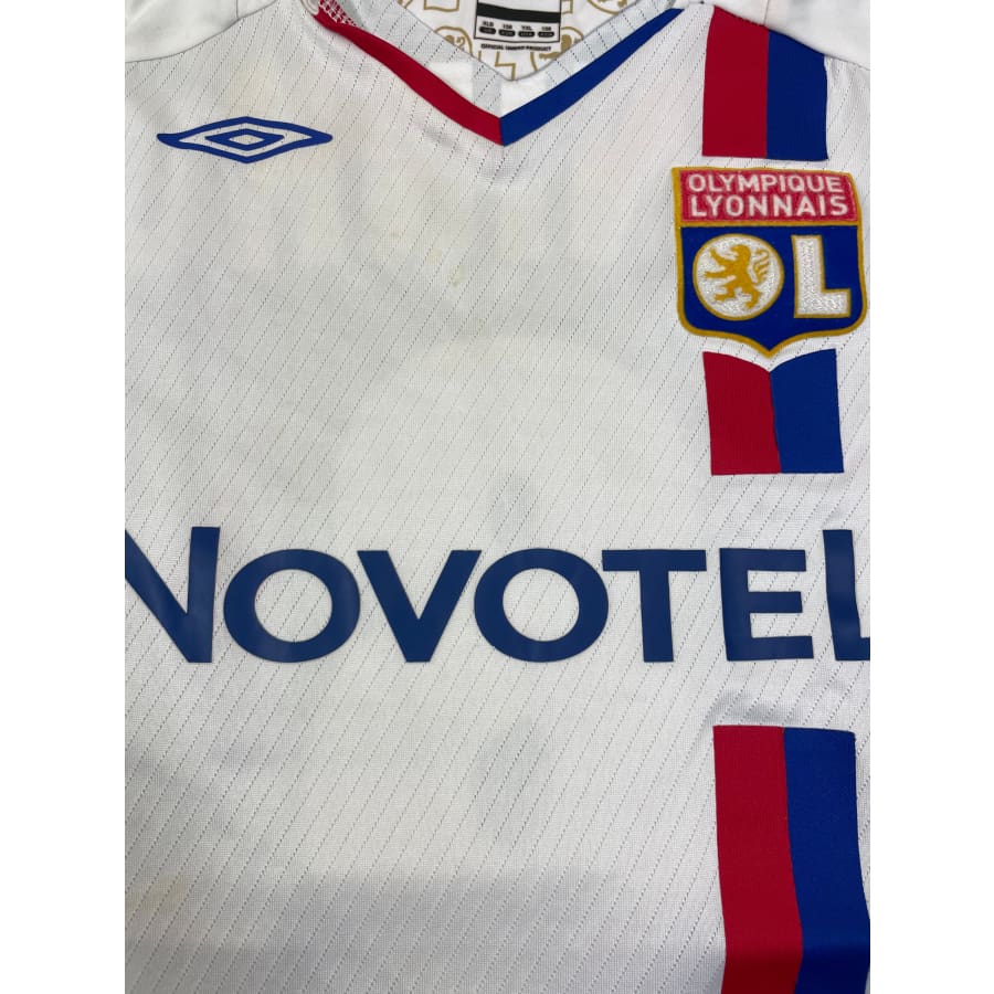 Maillot football vintage Olympique Lyonnais #8 Juninho domicile saison 2008-2009 - Umbro - Olympique Lyonnais