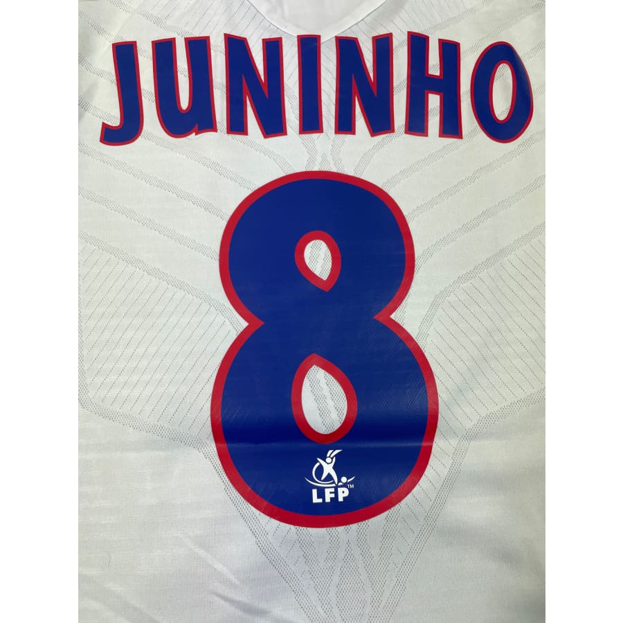 Maillot football vintage Olympique Lyonnais #8 Juninho domicile saison 2008-2009 - Umbro - Olympique Lyonnais