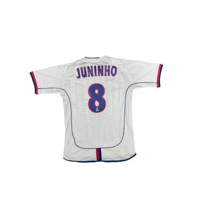 Maillot football vintage Olympique Lyonnais #8 Juninho saison 2003-2004 - Umbro - Olympique Lyonnais