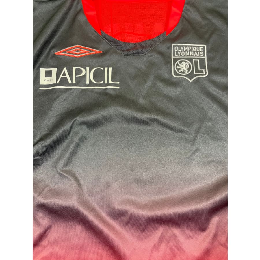 Maillot football vintage Olympique Lyonnais #9 Lisandro extérieur saison 2009-2010 - Umbro - Olympique Lyonnais