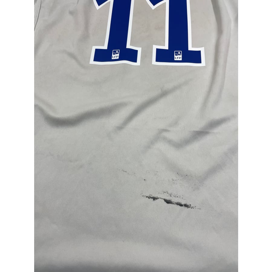 Maillot football vintage Olympique Lyonnais domicile #11 M.Bastos saison - Adidas - Olympique Lyonnais