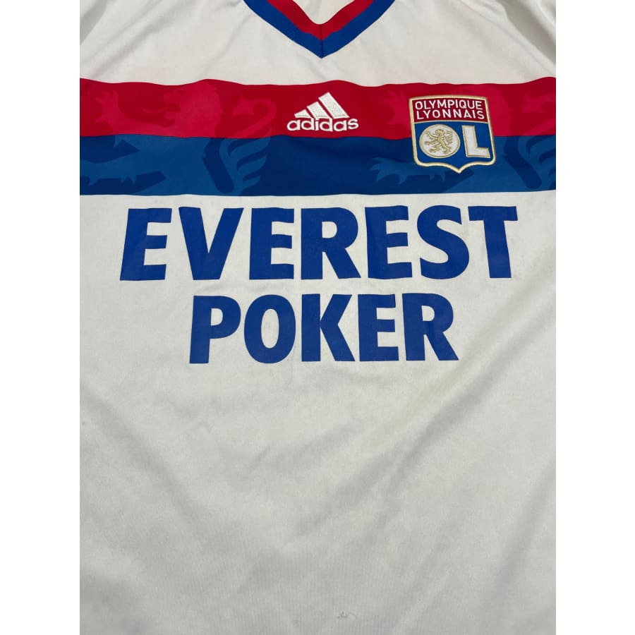 Maillot football vintage Olympique Lyonnais domicile #11 M.Bastos saison - Adidas - Olympique Lyonnais