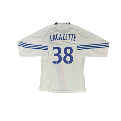 Maillot football vintage Olympique Lyonnais domicile #38 Lacazette saison 2010-2011 - Adidas - Olympique Lyonnais