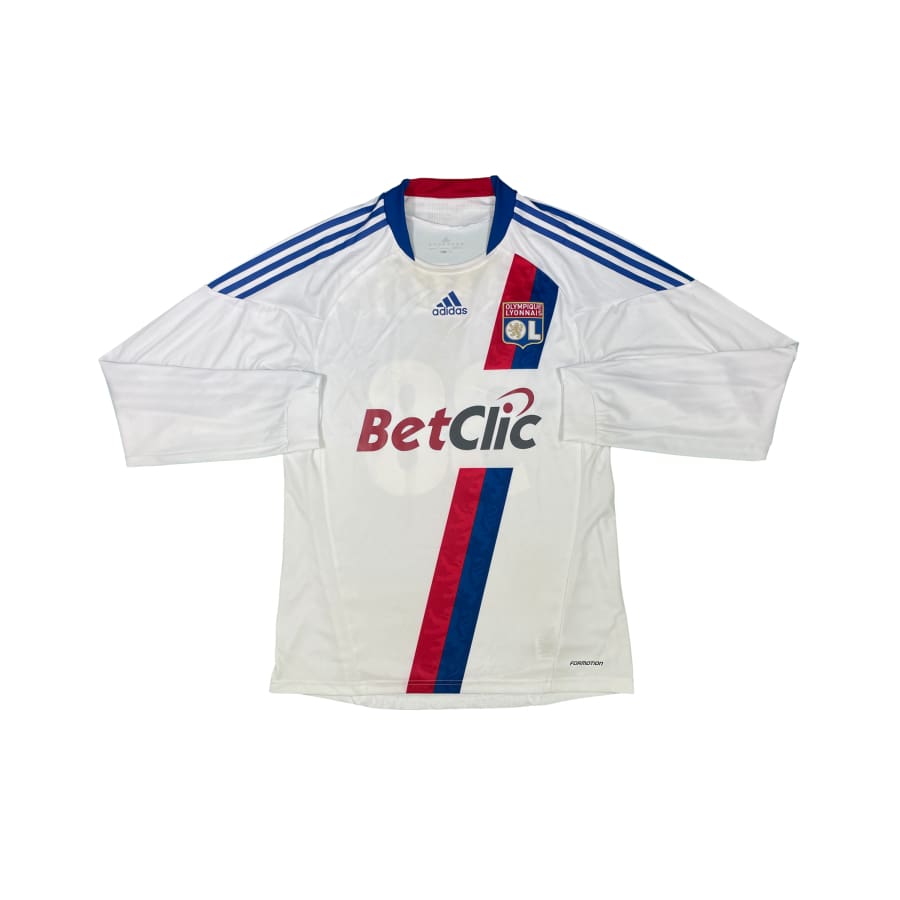 Maillot football vintage Olympique Lyonnais domicile #38 Lacazette saison 2010-2011 - Adidas - Olympique Lyonnais