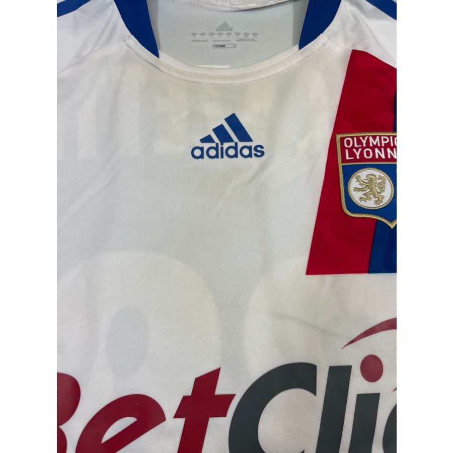 Maillot football vintage Olympique Lyonnais domicile #38 Lacazette saison 2010-2011 - Adidas - Olympique Lyonnais