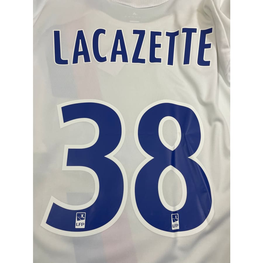 Maillot football vintage Olympique Lyonnais domicile #38 Lacazette saison 2010-2011 - Adidas - Olympique Lyonnais